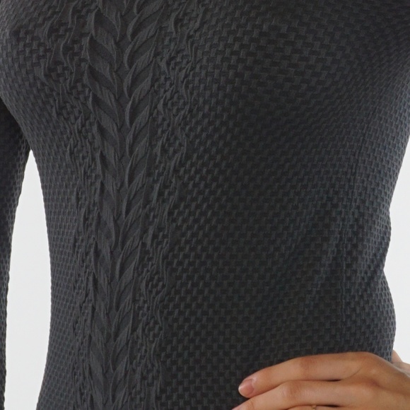 long sleeves blouse MP200- grey - Picture 3 of 3